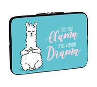 PEDEA Designer Protective Case for Laptops up to 13.3 Inches / 33.7 cm Yoga Llama