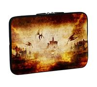 Pedea Dragon's Castle Design Tablet PC Case 10.1 Inches (25.6 cm) Neoprene