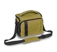 PEDEA DSLR camera bag "Fashion" Camera bag for SLR cameras with waterproof rain cover, carrying strap and accessory compartments, Size XL, green