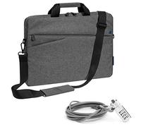 Pedea "Fashion Laptop Bag up to 13.3 Inches (33.8 cm) Shoulder Bag with Shoulder Strap Including Notebook Lock Grey/Blue