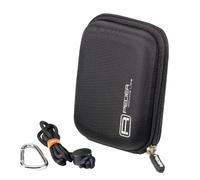 PEDEA Hard camera case for compact camera black suitable for Canon IXUS 185, PowerShot G9 X Mark II/Sony DSC HX90, HX99, RX100, W810, W830/Nikon Coolpix A10/Panasonic Lumix DMC FT30/ABERG Best 21