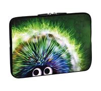 PEDEA Laptop Bag Case Design Sleeve for 15.6 inch, Green Hedgehog