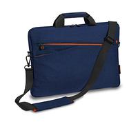 PEDEA laptop bag "Fashion" bag for notebooks with screens up to 17.3 inches (43.9 cm); shoulder bag with shoulder strap, blue