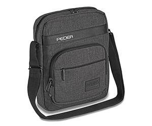 Pedea Urban Tablet Shoulder Bag 10.2 Inch Compatible with iPad 2021/iPad Air 2022, Galaxy Tab S6 Lite/S7 FE/A7/A8, Lenovo Tab M7/M10/P11/P11 Plus/Yoga Tab 11, Protective Case, Grey, gray, 10,2 Zoll