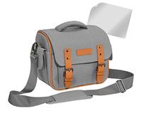 PEDEA Vintage DSLR Camera Case with Screen Protector for Canon EOS 5D 5D Mark II 400D 2000D / Nikon D60 D80 D90 D3100 D3200 D3300 D3400 D5300 D7100 / Pentax K 30 K 50 K 500 XL