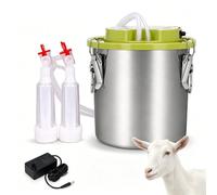 pedenencelia 12L Milking Machine for Goats/Cow, Milk-Full Auto Stop Sheep