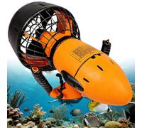 pedenencelia 500W Underwater Sea Scooter, Dual Speed Dive Propulsion & Submersible Device, 3.7mph High-Performance Water Propeller, 40-70 Mins Runtime, 3-4H Fast Charging, 30M/100ft Deep Dive 300W