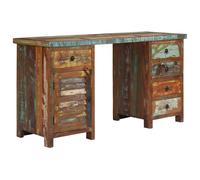 Pedestal Desk Home and Office Study Table Writing Table Cumputer Desk vidaXL