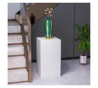Pedestal Display Stand,Wooden Square Pedestal Column, Cube Display Risers, 40x40x60cm Stand for Wedding & Birthday Party, Elegant Platform Base for Events, Decorative Cylinder Display Stand