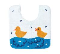 (Pedestal Mat) Duck Pond Bath Mat