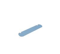 Pedestal Moon Light TV Shelf Powder Blue