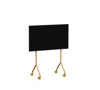Pedestal Moon Light TV Stand Apricot