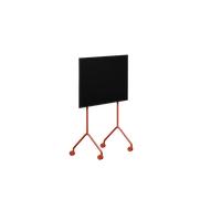 Pedestal Moon Light TV Stand Burnin' Red