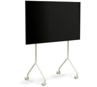 Pedestal - Moon Light Tv Stand, Pearl - Pearl