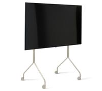 Pedestal - Moon Rollin' Tall Tv Stand, Oat - Oat