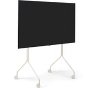 Pedestal - Moon Rollin' Tall Tv Stand, Pearl - Pearl