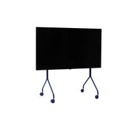 Pedestal Moon Rollin' Tall TV Stand Ultra Marine
