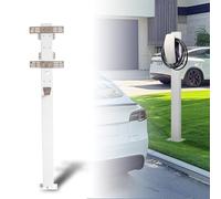 Pedestal Mounted EV Charging Station with Removable Adjustable Back Panel for New Energy Vehicle Charging Pile