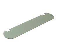 Pedestal Pipe TV Shelf Mossy Green