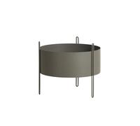 Pedestal Plant Pot Medium Taupe