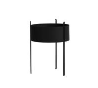 Pedestal Potted Plant Large Black