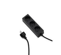 Pedestal Power Bar Socket 500 cm Charcoal