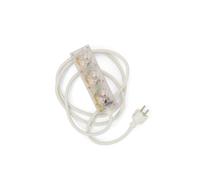 Pedestal Power Bar Socket 500 cm Ghost