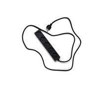 Pedestal Power Beam Power Strip 200 cm Charcoal