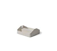 Pedestal Power Tray Double Storage Box Pearl