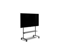 Pedestal Rover TV Stand Charcoal