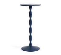 Pedestal Side Table Blue