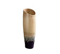 Pedestal Sink Balcony Ceramic Wash Basin with Faucet and Drain Kit Outdoor One Piece Pedestal Sink