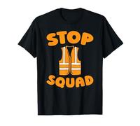 Pedestrian Safety Squad School - Traffic Crossing Guard T-Shirt