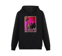 PEDFUVL D-Block Europe Men's Hoodies Graphic Printed Black Pullover Sweatshirts L