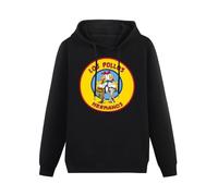 PEDFUVL Los Pollos Hermanos Men's Hoodies Graphic Printed Black Pullover Sweatshirts M