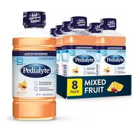 Pedialyte Oral Electrolyte Solution, Mixed Fruit, 1-Liter, 8 Count by Pedialyte
