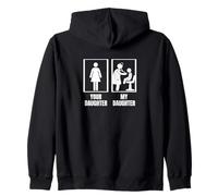 Pediatric Doctor Your Daughter My Daughter Pediatrician Zip Hoodie