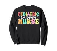 Pediatric Emergency Nurse ER Nursing Happy Valentine's Day Sweatshirt