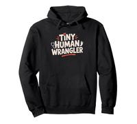 Pediatric Nurse Crew Tiny Human Wrangler Peds Nursing Squad Pullover Hoodie