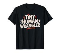 Pediatric Nurse Crew Tiny Human Wrangler Peds Nursing Squad T-Shirt