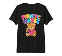 Pediatric Nurse Life Peds Nursing Bear Premium T-Shirt