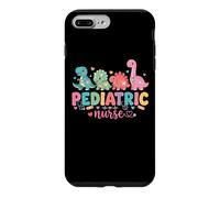 Pediatric Nurse Medical Nurse Cute Dinosaur RN Hospital Life Case for iPhone 7 Plus/8 Plus