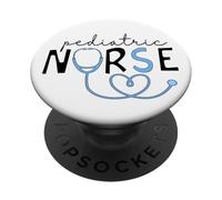 Pediatric Nurse PICU Pediatric Emergency Nurse Peds Nurse PopSockets Adhesive PopGrip