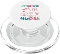 Pediatric Nurse PICU Pediatric Emergency Nurse Peds Nurse PopSockets PopGrip for MagSafe