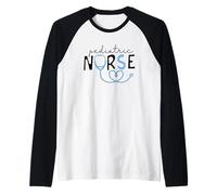 Pediatric Nurse PICU Pediatric Emergency Nurse Peds Nurse Raglan Baseball Tee