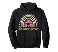 Pediatric Nurse Rainbow Pullover Hoodie