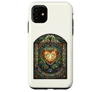 Pediatric Nurse Tiny Patients Big Miracles Stained Glass Case for iPhone 11