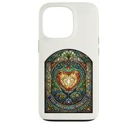 Pediatric Nurse Tiny Patients Big Miracles Stained Glass Case for iPhone 13 Pro