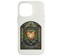 Pediatric Nurse Tiny Patients Big Miracles Stained Glass Case for iPhone 14 Pro Max