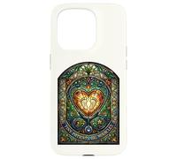 Pediatric Nurse Tiny Patients Big Miracles Stained Glass Case for iPhone 15 Pro